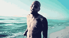 Chris7 Chris Brown GIF - Chris7 Chris Brown Beach GIFs