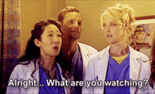 Greys Anatomy Alex Karev GIF - Greys Anatomy Alex Karev Alright What Are You Watching GIFs