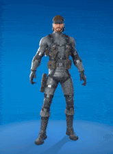 Metal Gear Solid Solid Snake GIF - Metal Gear Solid Solid Snake Fortnite GIFs