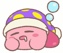 kirby tired