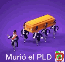 Murio El Pld Coffin Dance Meme GIF - Murio El Pld Coffin Dance Meme Coffin Dance GIFs