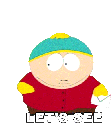 Lets See Eric Cartman Sticker - Lets See Eric Cartman South Park Stickers