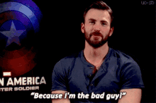 Chris Evans Captain America GIF
