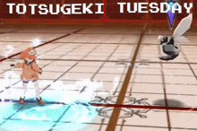 Totsugeki Totsugeki Tuesday GIF - Totsugeki Totsugeki Tuesday Tales Of The Rays GIFs