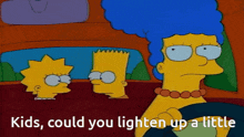 Simpsons Marge GIF - Simpsons Marge Lighten Up GIFs