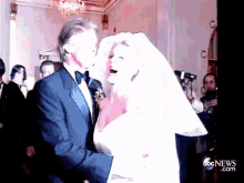 Marla Maples Donald Trump GIF - Marla Maples Donald Trump Wedding GIFs