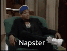 Napster Shrug GIF - Napster Shrug Blame Nap GIFs