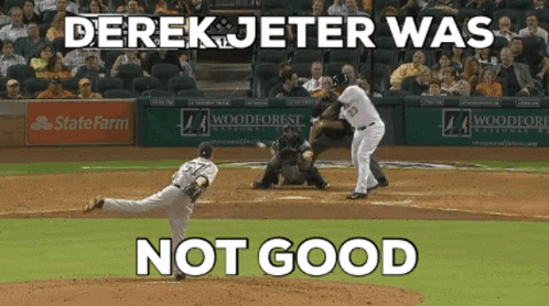 Jeter's ridiculous jump-throw on Make a GIF