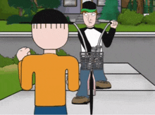 Kevin Spencer Bicycle GIF - Kevin Spencer Bicycle Punch GIFs