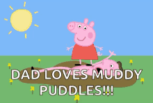 peppa pig muddy puddles