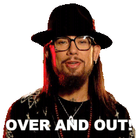 Over And Out Dave Navarro Sticker