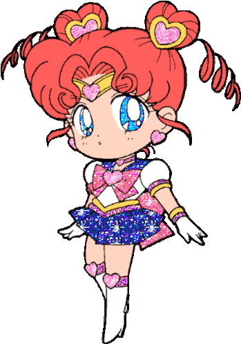 Sailor Moon Character Chibi Chibi Sticker - Sailor Moon Character Chibi Chibi Stickers