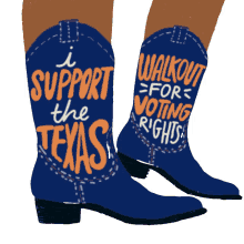 i support the texas walkout for voting rights boots texas democrats texas voting rights tx