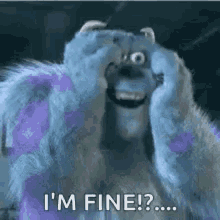 Sully Sick GIF - Sully Sick Monsters Inc GIFs
