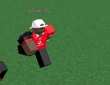 a video game character with the name blink_du on the bottom right