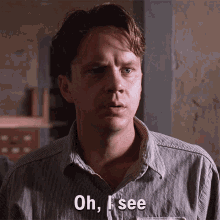Oh I See Andy Dufresne GIF - Oh I See Andy Dufresne The Shawshank Redemption GIFs