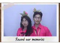 a picture of a boy and a girl with the words record our memories