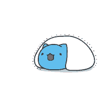 Blue Cat GIF