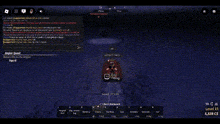 a screenshot of a video game shows a boat in the water .