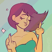 fuck you middle finger flipping off flip off sass