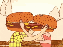 Burger Kiss GIF - Burger Kiss Yummy GIFs