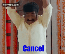 Cancel.Gif GIF - Cancel Raghu Babu Program Cancel GIFs