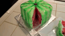 Minecraft: Melon Cake GIF - Dessert Cake Minecraft GIFs