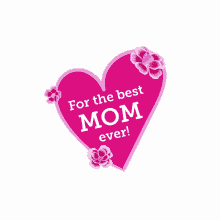 pinkkisses mothers day pink heart mom