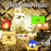 Sheep Man Yfga GIF - Sheep Man Yfga Youtube GIFs