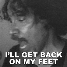 Ill Get Back On My Feet In Time John Oates GIF - Ill Get Back On My Feet In Time John Oates Pushin A Rock Song GIFs