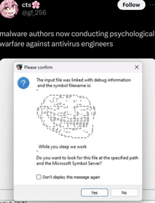 a malware authors now conducting psychology warfare against antivirus engineers
