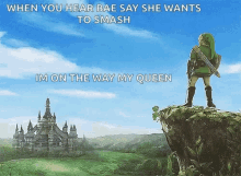 Zelda Sword GIF - Zelda Sword Raise Your Sword GIFs