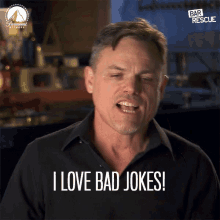 I Love Bad Jokes Sarcasm GIF - I Love Bad Jokes Sarcasm Inform GIFs