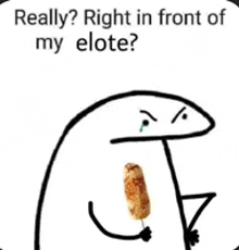 Elote Excuse Me GIF