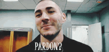 Pardon ? GIF - Karim Benzema Footballer Pardon GIFs