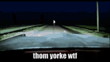 thom yorke radiohead karma police driving music video