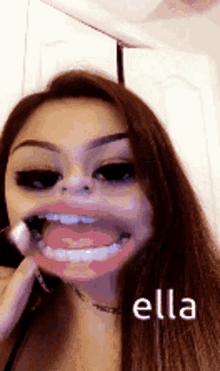 Ella Snapchat GIF - Ella Snapchat Big Mouth GIFs
