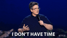 I Dont Have Time Hannah Gadsby GIF - I Dont Have Time Hannah Gadsby Hannah Gadsby Something Special GIFs