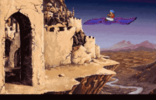 Prince Of Persia 2 The Shadow And The Flame Flying Carpet GIF
