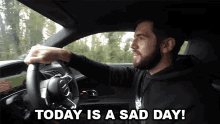 Today Is A Sad Day Depressed GIF