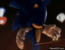 a blurred image of a person with the website makeagif.com in the bottom right corner