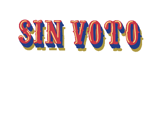 Sin Voto No Hay Libertad Freedom To Vote Sticker - Sin Voto No Hay Libertad Freedom To Vote Protect Voting Rights Stickers