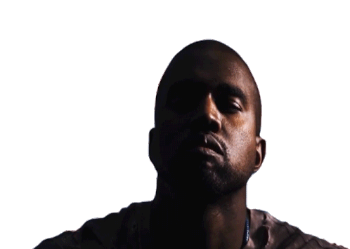 Head Down Kanye Sticker - Head Down Kanye Frustrated Stickers