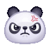 Panda Angry Sticker - Panda Angry Stickers