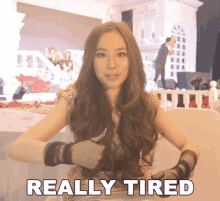 Really Tired Agatha Chelsea GIF - Really Tired Agatha Chelsea Hits Records GIFs