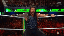 Roman Reigns Tongue GIF - Roman Reigns Tongue Get Up GIFs