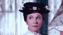 Cheeky Irrelevant GIF - Cheeky Irrelevant Happy Mary Poppins GIFs