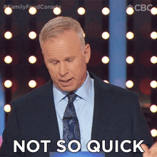 Not So Quick Gerry Dee GIF - Not So Quick Gerry Dee Family Feud Canada GIFs