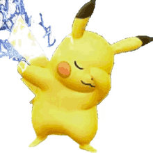 dab dance pikachu pokemon eyes closed
