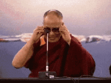 Dalailama Superman GIF - Dalailama Superman Xrayseyes GIFs